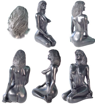 Limited edition sculpture, click on an image for an enlargement